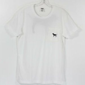 PINK by Victoria Secret Women's Short Sleeve Logo